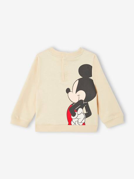Sweat-shirt bébé Disney Mickey écru 2 - vertbaudet enfant 