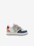 Baskets enfant Tiempo Tiras Serraje Multicolor bleu jean+rose 2 - vertbaudet enfant 