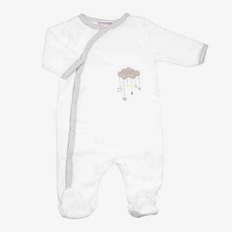 Pyjama bébé - TROIS KILOS SEPT BLANC 1 - vertbaudet enfant 