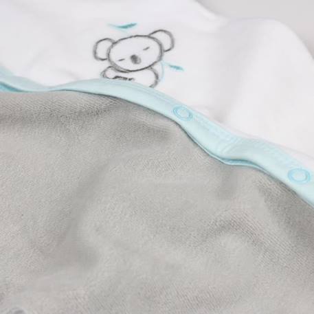 Pyjama  bébé 1 mois  - TROIS KILOS SEPT GRIS 4 - vertbaudet enfant 