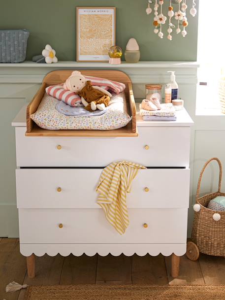 Commode LIGNE FESTON blanc 2 - vertbaudet enfant 