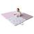 Tapis D'éveil - Tapis De Motricité - Tapis Jeu - Multifonction 3en1 - Couchage - Fabriqué En France - 120x120cm Ballerine BLANC 3 - vertbaudet enfant 