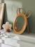 Miroir en rotin Ourson à poser beige 2 - vertbaudet enfant 