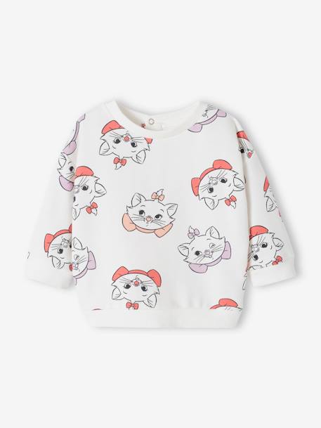 Sweat bébé Disney® Marie Les Aristochats écru 1 - vertbaudet enfant 