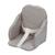 Coussin De Chaise Haute Bébé - TINEO - Évolutive - PVC - Sangles De Sécurité - Facile à Laver - 27x26x33cm Gris GRIS 1 - vertbaudet enfant 