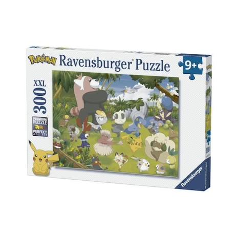 POKÉMON Puzzle 300 pièces XXL - Pokémon sauvages - Ravensburger - Puzzle Enfant 300 pièces - Dès 9 ans BLANC 3 - vertbaudet enfant 