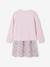Ensemble fille robe + gilet mauve+rose imprimé 4 - vertbaudet enfant 