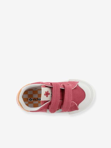 Baskets enfant Tribu Tiras Lona bleu+rosenholz 7 - vertbaudet enfant 