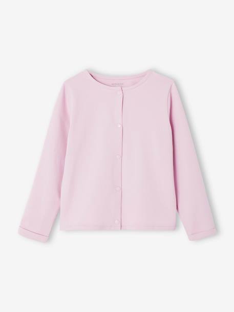 Ensemble fille robe + gilet mauve+rose imprimé 3 - vertbaudet enfant 