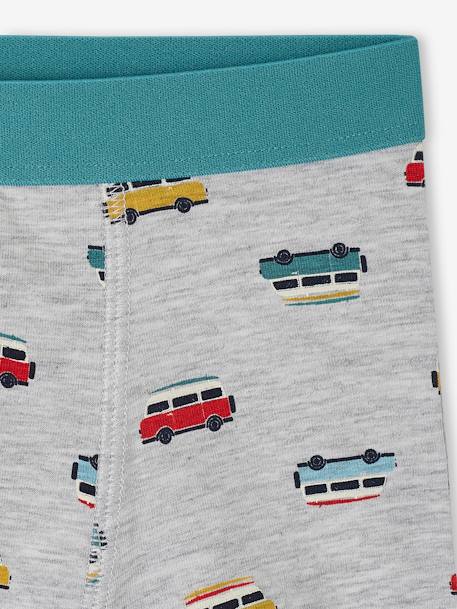 Lot De 7 Slips Garçon Vertbaudet - Coton Bio Stretch Imprimé Baleines