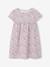 Ensemble fille robe + gilet mauve+rose imprimé 2 - vertbaudet enfant 