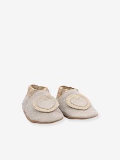 -Chaussons cuir souple bébé Baby tiny heart ROBEEZ©