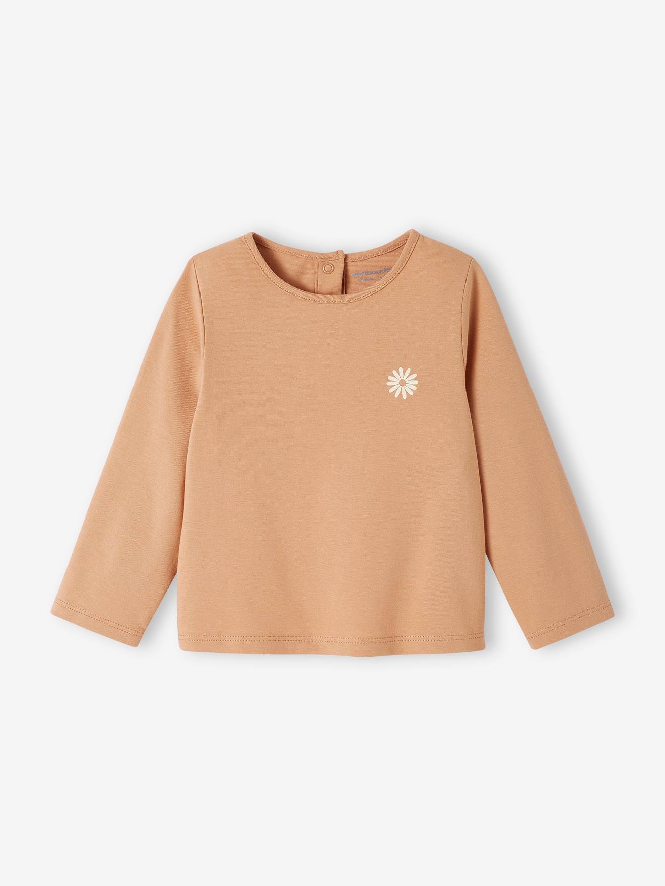 T-shirt Bébé Contrast Logo - Dos En V - Taille M - Neuf Avec Étiquette