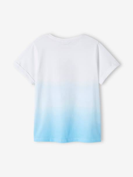 Tee-shirt tie and dye fille Disney® Lilo Blanc/bleu ciel 2 - vertbaudet enfant 