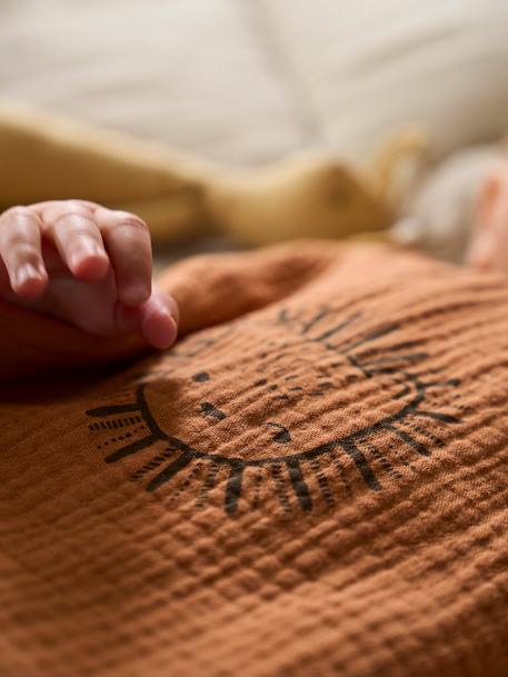 Gigoteuse été ETHNIC ocre+vert sauge 3 - vertbaudet enfant 