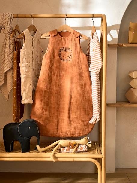 Gigoteuse été ETHNIC ocre+vert sauge 4 - vertbaudet enfant 