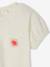 T-shirt motif fleur en crochet bébé écru 2 - vertbaudet enfant 