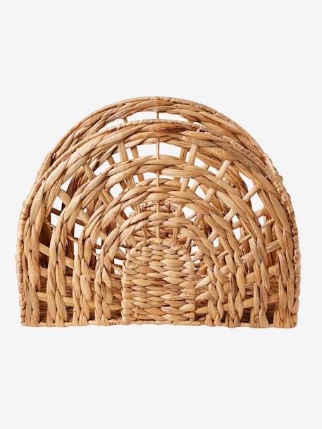 Panier de rangement Arc-en-ciel en jacinthe d'eau bois 3 - vertbaudet enfant 