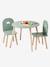 Table et chaises enfant Arc en ciel vert sauge 5 - vertbaudet enfant 