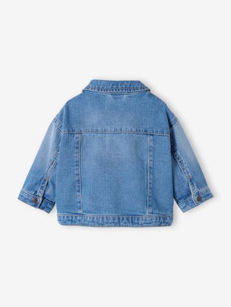 Veste bébé en jean stone 2 - vertbaudet enfant 