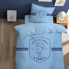 Linge de maison et décoration-Linge de lit enfant-Parure de lit imprimée 100% coton, LE PETIT PRINCE SCHOOL. Taille : 140x200 cm