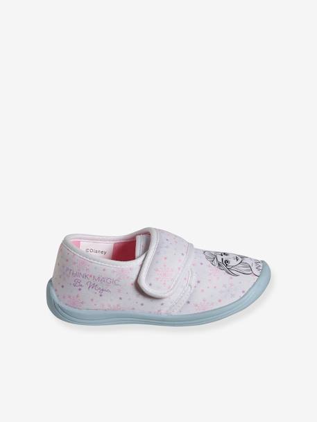 Chaussons fille Disney La Reine des Neiges bleu ciel 3 - vertbaudet enfant 