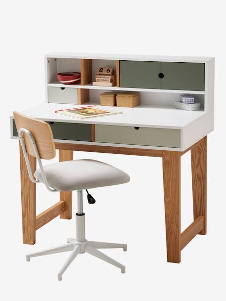 Bureau enfant OSLO vert 3 - vertbaudet enfant 