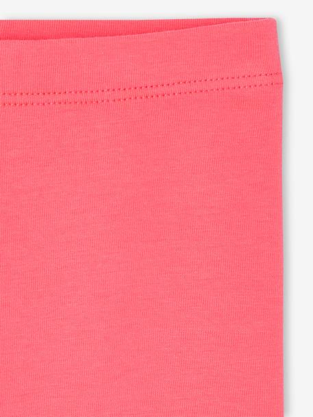 Lot de 2 leggings longs bébé fille BASICS fuchsia+lot marine grisé 5 - vertbaudet enfant 