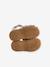 Sandales premiers pas bébé beige irisé+blanc imprimé+or 5 - vertbaudet enfant 