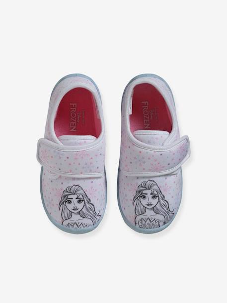 Chaussons fille Disney La Reine des Neiges bleu ciel 2 - vertbaudet enfant 