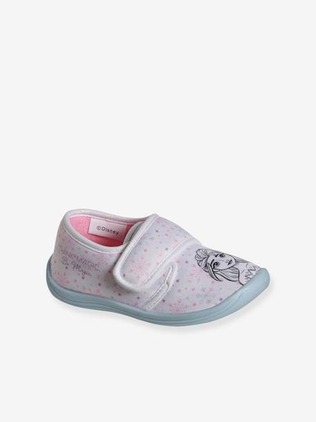 Chaussons fille Disney La Reine des Neiges bleu ciel 1 - vertbaudet enfant 