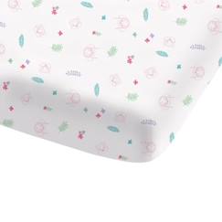 Drap-housse imprimé 100% coton, PAT PATROUILLE PARADISE. Taille : 90x190 cm  - vertbaudet enfant