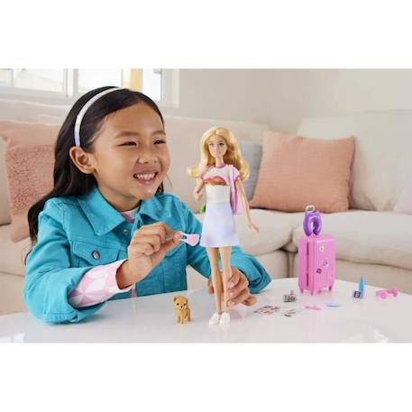 Barbie - Barbie Voyage  - Poupée - 3 Ans Et + BLANC 3 - vertbaudet enfant 