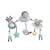 TINY LOVE Arche d'activités Articulée pour poussette, clip universel, Collection Black & White GRIS 1 - vertbaudet enfant 