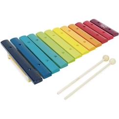Jouet-Jeux éducatifs-Xylophone arc-en-ciel - VILAC - Jouet musical - Bleu - Multicolore - Mixte