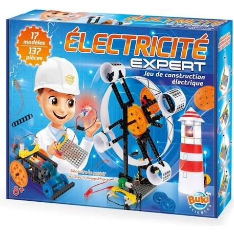 BUKI Electricité Jeu de construction Electricité Expert BLEU 1 - vertbaudet enfant 