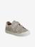 Baskets enfant fille cuir à scratchs bordeaux+or+rose 7 - vertbaudet enfant 