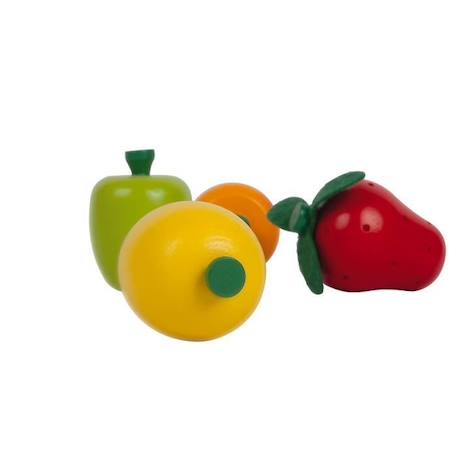 JANOD - Cagette de 12 fruits (bois) - Dès 3 Ans JAUNE 3 - vertbaudet enfant 