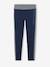 Legging de sport fille bandes côtes gris chiné+marine+MARINE+rose poudré 4 - vertbaudet enfant 