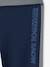 Legging de sport fille bandes côtes gris chiné+marine+MARINE+rose poudré 6 - vertbaudet enfant 