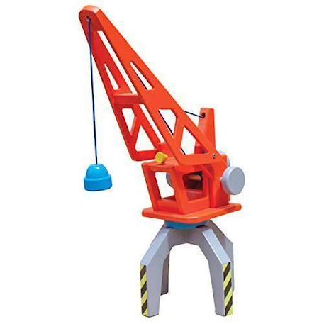 Grue pour Container - New Classic Toys - ref 0931 - Orange - Mixte - 3 ans ORANGE 1 - vertbaudet enfant 