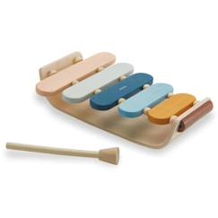 Jouet-Jeux d'imitation-Jouet d'éveil en bois - PLAN TOYS - Xylophone Tendresse - Mixte - Multicolore - A partir de 12 mois
