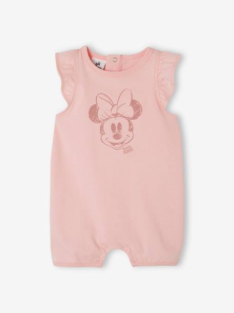 Lot de 2 bodies bébé fille Disney® Minnie Rose + blanc 2 - vertbaudet enfant 