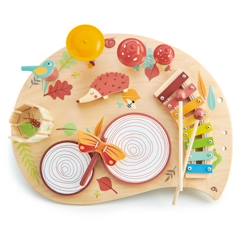 Jouet-Premier âge-Premières manipulations-Table musicale en bois - Tender Leaf Toys - Multicolore - Jouet musical pour enfant de 3 ans et plus