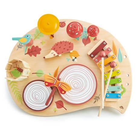 Table musicale en bois - Tender Leaf Toys - Multicolore - Jouet musical pour enfant de 3 ans et plus BEIGE 1 - vertbaudet enfant 