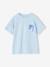 Tee-shirt garçon maxi motif voilier au dos bleu ciel 4 - vertbaudet enfant 