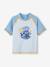 Ensemble de bain T-shirt anti-UV + boxer + bob bébé garçon bleu océan 2 - vertbaudet enfant 