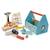 Boîte à outils Tap Tap - Tender Leaf Toys - Pour les petits bricoleurs en herbe - 14 pièces en bois VERT 1 - vertbaudet enfant 