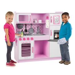 Jouet-Cuisine de Chef Rose - MELISSA & DOUG - Jouet pour enfant - Bois - Enfant - Rose et blanc