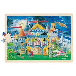 Jouet-Jeux éducatifs-Puzzle en bois GOKI - Conte de fées - 192 pièces - Pour enfants de 6 ans et plus